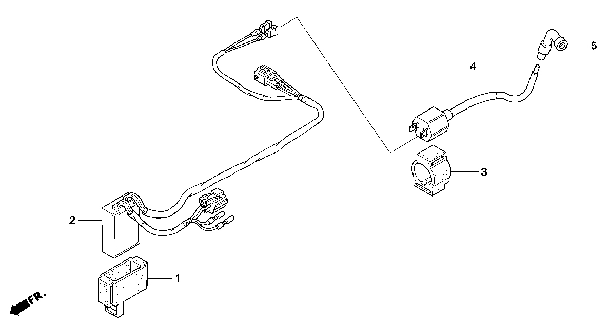 2006 Honda NSF100 Wire Harness Parts for Sale