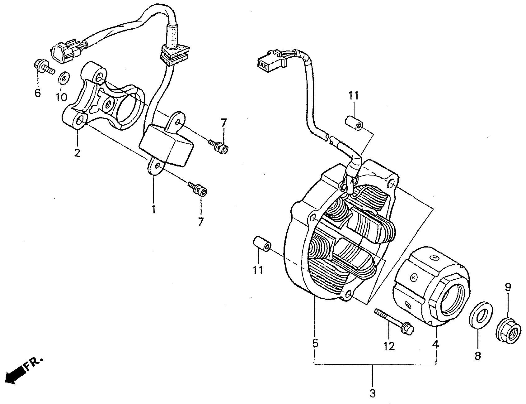 1997 Honda RS125R - E4 A.C. Generator / Pulse Generator Image