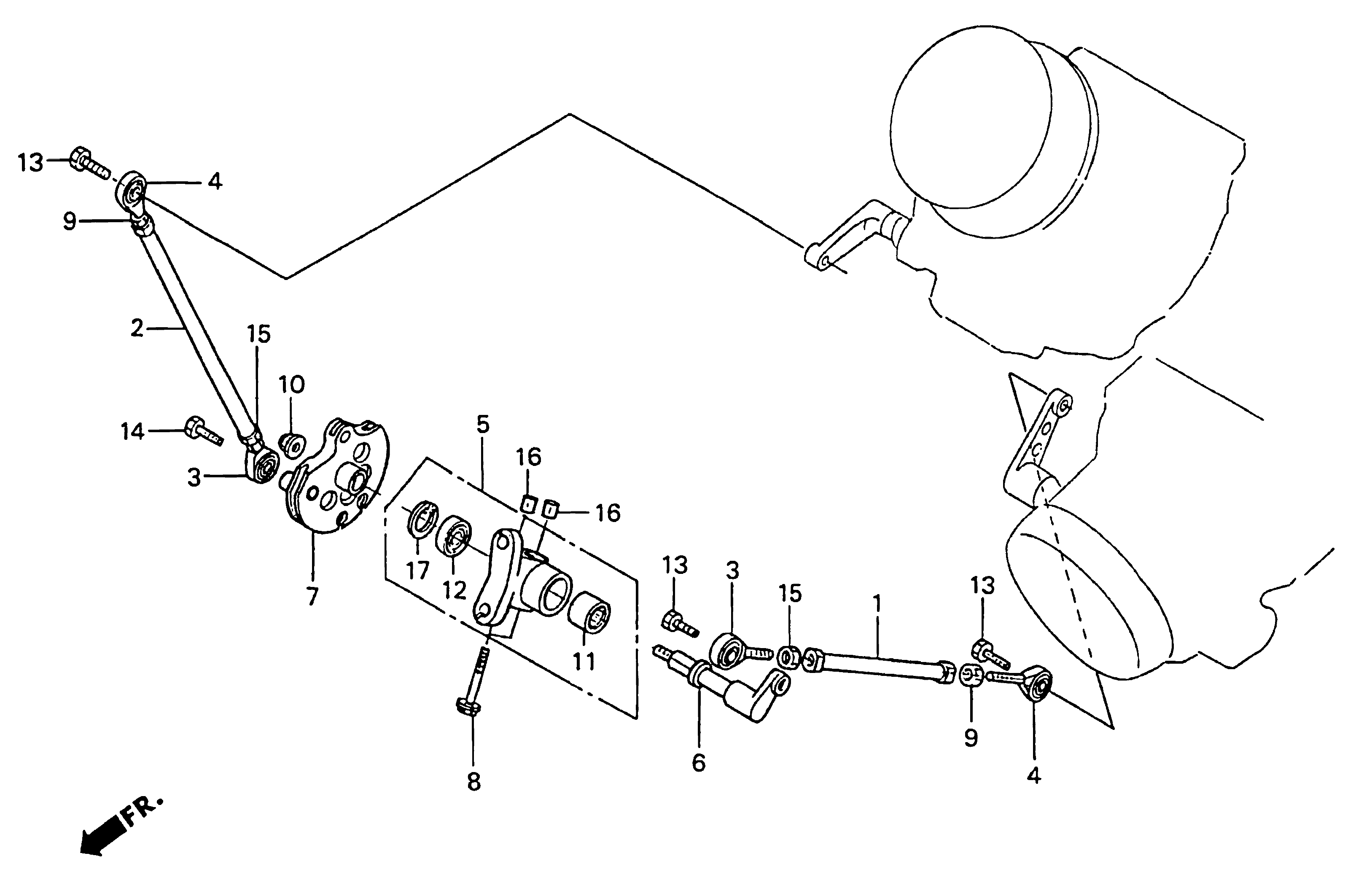 Technical Sports One, LLC 1997 Honda NSR500v Exhaust Valve Pully / Adjusting Rods Image