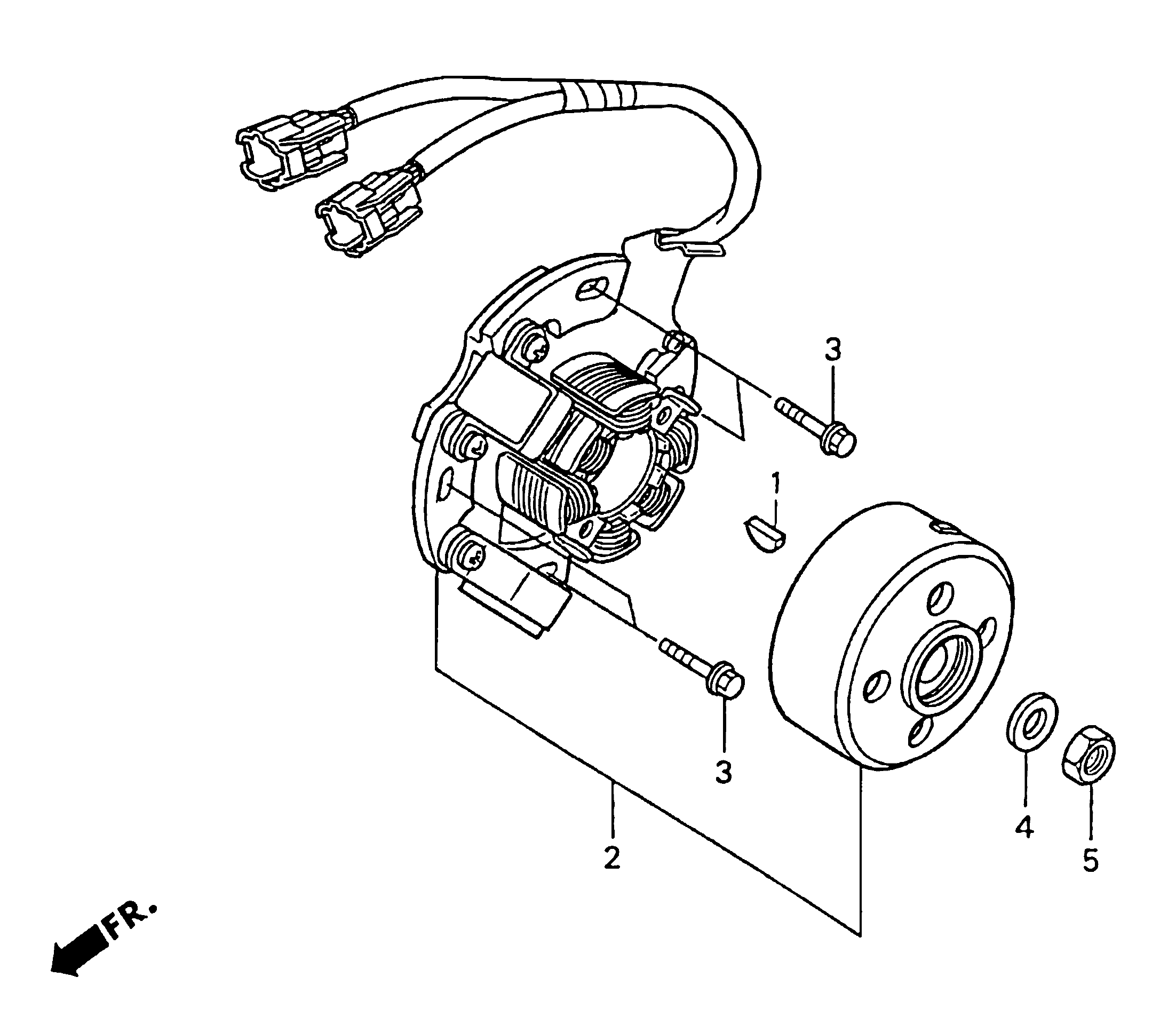 Technical Sports One, LLC 1997 Honda NSR500v A.C. Generator Image