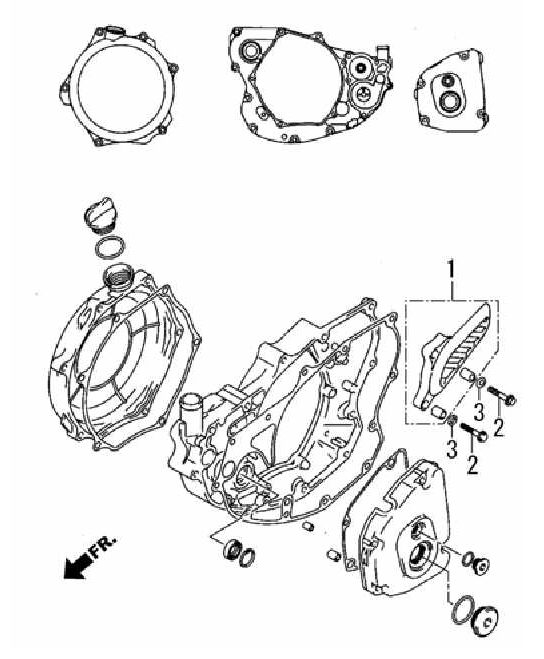 2009 Moriwaki MD250S MD250S Cylinder Head Spark Plug Parts Manual Parts for Sale