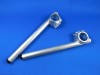 BA12-35-131 CLIP ON HANDLEBAR, BATTLE FACTORY WELDED ALUMINUM (35mm FORK / 13 DEGREE BAR ANGLE) YAMAHA SR500 / SR400 / BMW R1100S