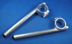 BA12-50-05 CLIP ON HANDLEBAR, BATTLE FACTORY WELDED ALUMINUM (50mm FORK / 5 DEGREE BAR ANGLE) HONDA RS250R (1993-2000)/VTR1000-SP1/CBR1000RR (2004-2012)/CBR929RR/CBR954RR/RVF400R (NC35)/RVF750(RC45)/YAMAHA TZR250R SPR (3XV)/YZF-R6 (2006-2012)/YZF-R1 (2004-2012)