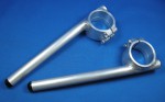 BA12-53-05 CLIP ON HANDLEBAR, BATTLE FACTORY WELDED ALUMINUM (53mm FORK / 5 DEGREE BAR ANGLE) DUCATI 1098 / DUCATI 1198