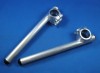 BA12-29-10 CLIP ON HANDLEBAR, BATTLE FACTORY WELDED ALUMINUM (29mm FORK / 10 DEGREE BAR ANGLE) HONDA NS50F / NS50R