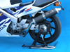 Battle Factory Stainless Steel Rear Stand for Honda Cantilevered Swing Arm / RS250R (93-00) / NSR250R (MC28) / RVF400R (NC35)