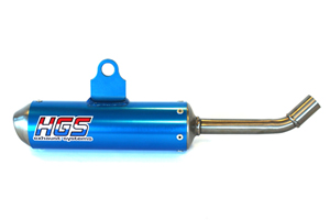 HG06S312B HGS SILENCER KTM 85SX 2018-2023 / HUSQVARNA TC85 2018-2023 / GASGAS MC85 2021/2023 BLUE