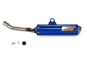 HG06S411B HGS SILENCER KTM 125SX/150SX 2016-2018/ HUSQVARNA TC125 2016-2018 BLUE