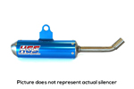 HG06S413B HGS SILENCER KTM 125SX 2023 / HUSQVARNA TC125 2023 (BLUE)