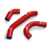 HON-59-RED SILICONE RADIATOR HOSE SET RED 1989-1994 HONDA RS125